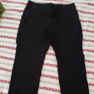 Chico's regular black office pants.